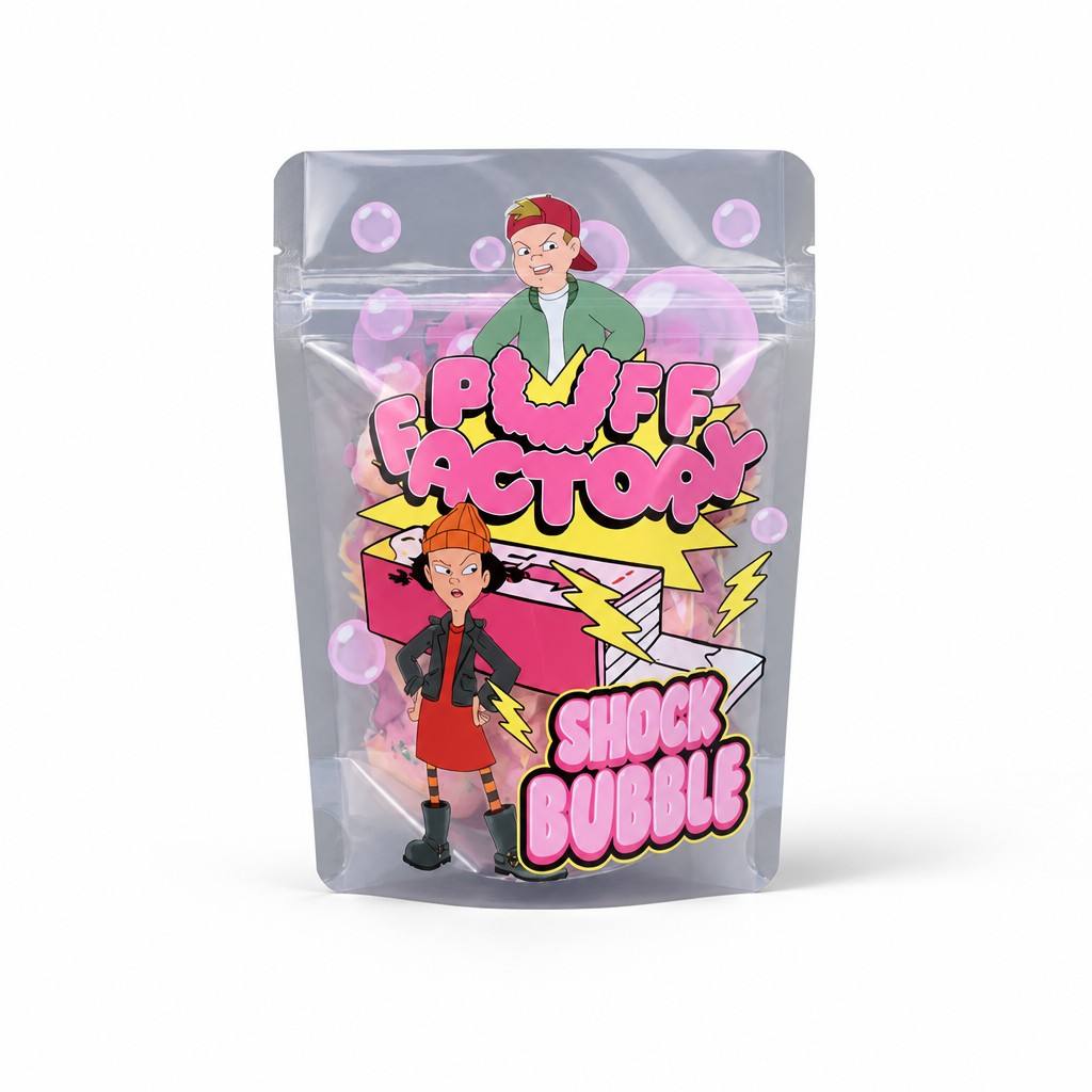 Custom Printed Stand Up Pouch for Candy & Bubble Gum | OEM Flexible Packaging Bag